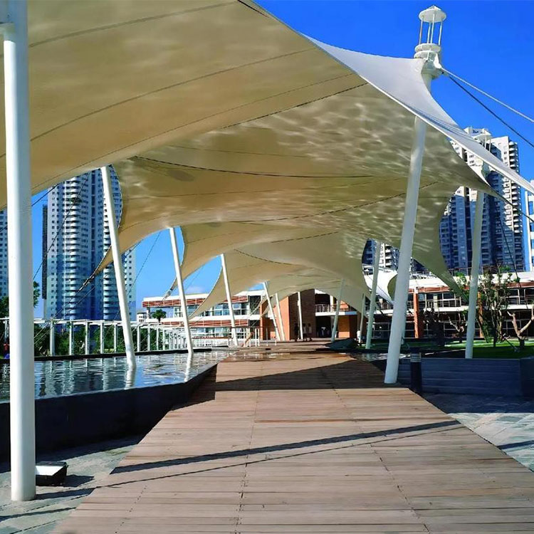 谢通门县膜结构景观棚